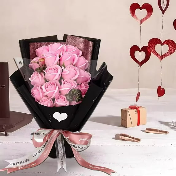 Graduation rarevick Preserved Red Rose Bouquet
